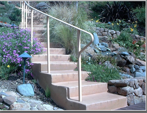 Graceful and easy hand rail