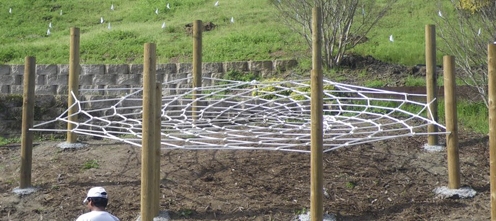 Dreamcatcher climbing structure