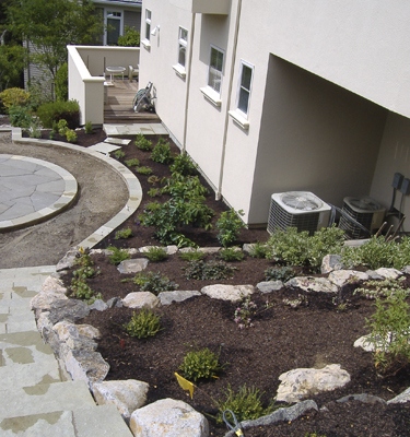 After planting