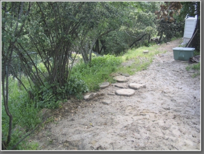 Before: Lower landing