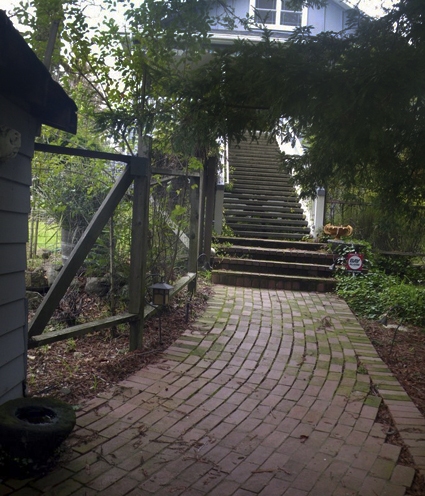 Old front entry