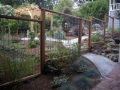 New entry to the side yard