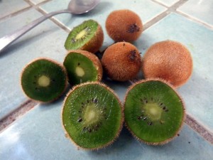 Ripe kiwifruit